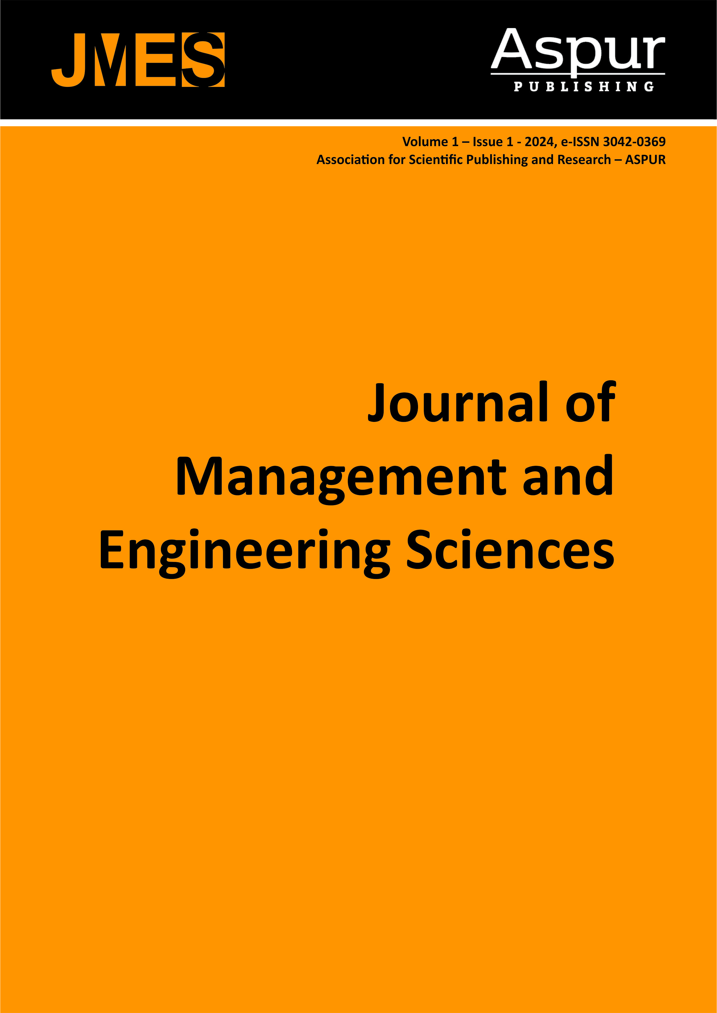 Journal of Management and Engineering Sciences